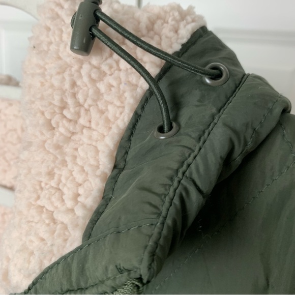 Reversible Green/Fleece jacket. - Picture 6 of 11